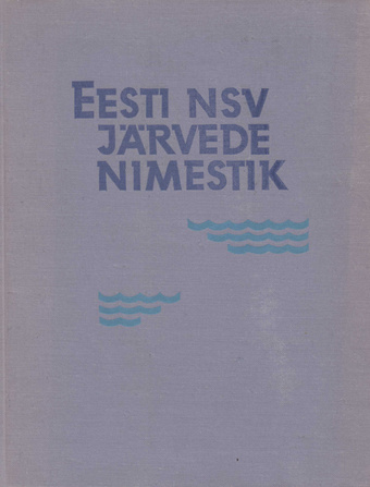 Eesti NSV järvede nimestik 