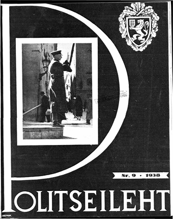 Eesti Politseileht ; 9 1938