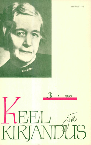 Keel ja Kirjandus ; 2 1983-02