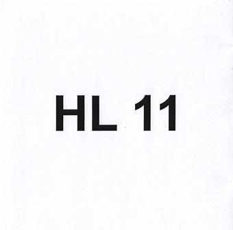 HL 11 : Eesti Muusikafondi heliarhiiv