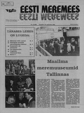 Eesti Meremees ; 15 1990