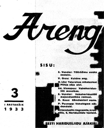 Areng ; 3 1933