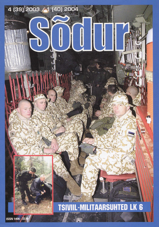 Sõdur : Eesti sõjandusajakiri ; 4(39) 2003 / 1(40) 2004