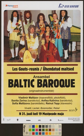 Ansambel Baltic Baroque : les gouts-reunis 