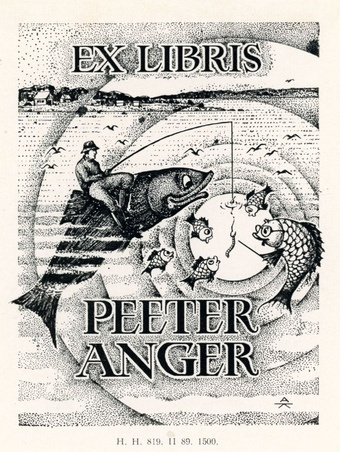 Ex libris Peeter Anger 