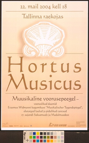 Hortus Musicus : muusikaline voorusepeegel 
