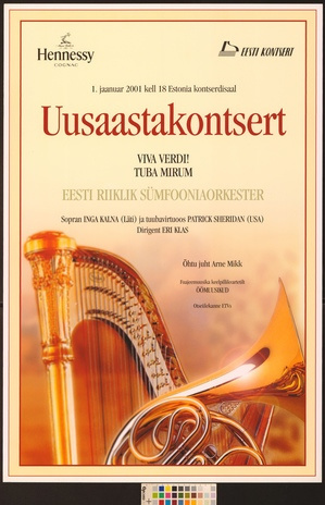 Uusaastakontsert : Eesti Riiklik Sümfooniaorkester 