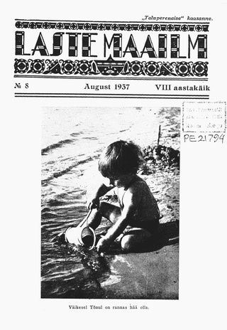 Laste Maailm : "Taluperenaise" kaasanne ; 8 1937-08