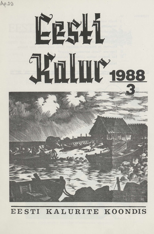 Eesti Kalur ; 3 1988 suvi
