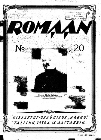 Romaan ; 20 (206) 1930-10