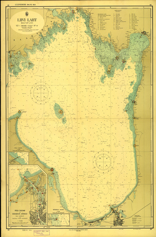 Läänemeri : Liivi laht = Baltic sea : Gulf of Liivi 