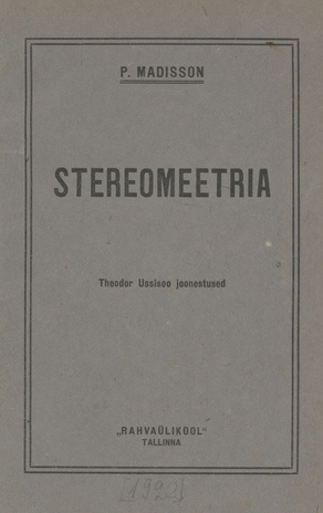 Stereomeetria