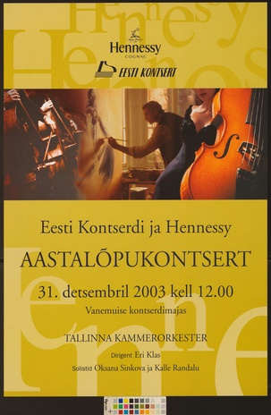 Eesti Kontserdi & Hennessy aastalõpukontsert
