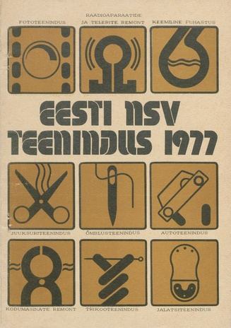 Eesti NSV teenindus 1977 