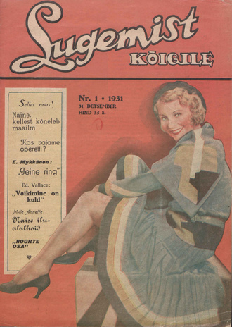Lugemist kõigile : illustreeritud ajakiri ; 1 1931-12-31