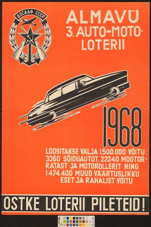 ALMAVÜ 3. auto-moto loterii