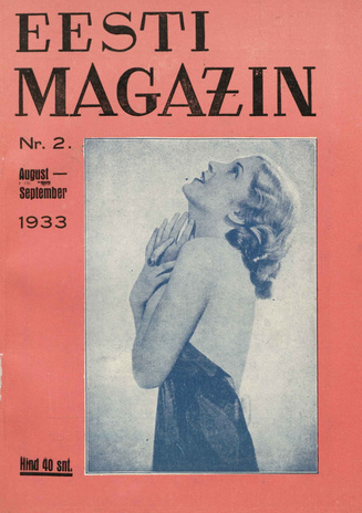 Eesti Magazin ; 2 1933-08/09