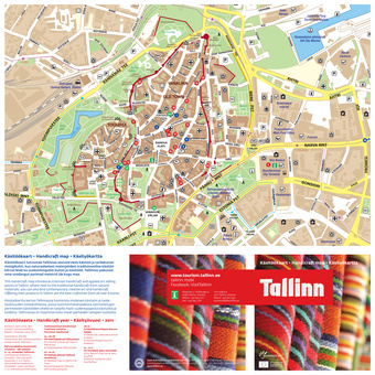 Tallinn : käsitöökaart = handcraft map = käsityökartta 2011