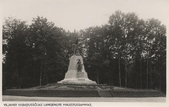 Viljandi Vabadussõjas langenute mälestussammas