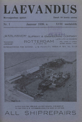 Laevandus ; 1 1938-01