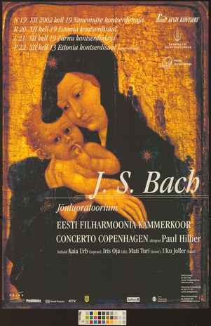 J. S. Bach Jõuluoratoorium : Eesti Filharmoonia Kammerkoor, Concerto Copenhagen