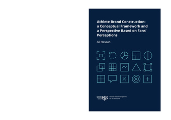 Athlete brand construction: a conceptual framework and a perspective based on fans’ perceptions : thesis for the degree of doctor of philosophy 