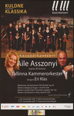 Aile Asszonyi, Tallinna Kammerorkester, Eri Klas 