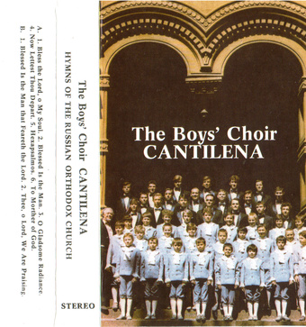 The Boys' choir Cantilena : hymns of the Russian orthodox church