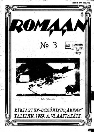 Romaan ; 3 (117) 1927-02