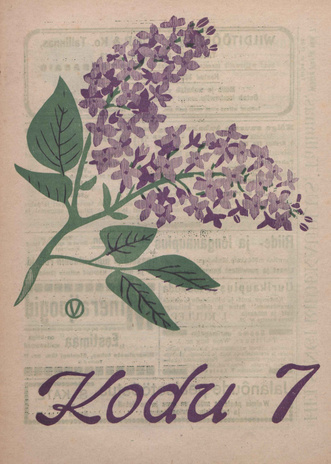Kodu : perekondlik kirjanduse, teaduse ja kunsti ajakiri ; 7 1921-06