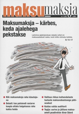 Maksumaksja : Eesti Maksumaksjate Liidu ajakiri ; 1 (35) 2001-01