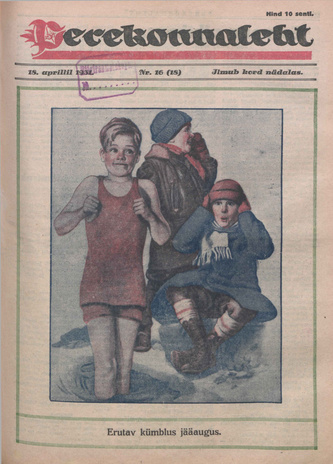 Perekonnaleht : mitmesuguse sisuga ajaviiteajakiri ; 16 (18) 1931-04-18