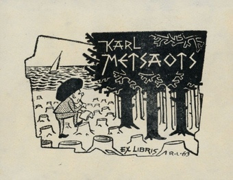 Karl Metsaots ex libris 
