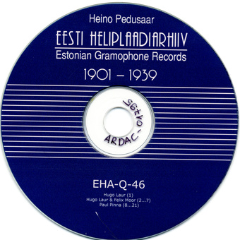 Eesti heliplaadiarhiiv 1901-1939. 46