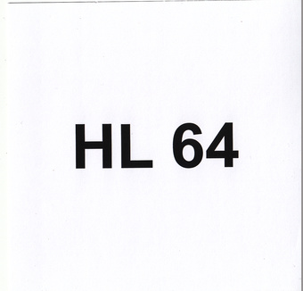 HL 64 : Eesti Muusikafondi heliarhiiv