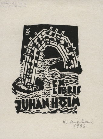 Ex libris Juhan Hõim 