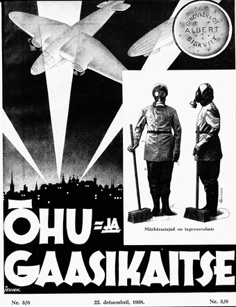 Õhu- ja Gaasikaitse : populaarteaduslik kodanliku õhukaitse ajakiri ; 5/6 1938-12-22
