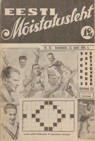 Eesti Mõistatusleht ; 16 1934-06-13