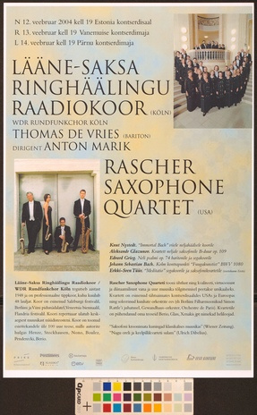 Lääne-Saksa Ringhäälingu Raadiokoor, Rascher Saxophone Quartet