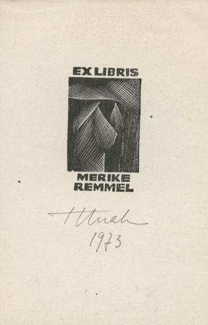 Ex libris Merike Remmel 