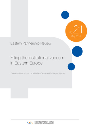 Filling the institutional vacuum in Eastern Europe ; (Eastern Partnership review, 21)