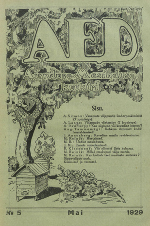Aed : aianduse ajakiri ; 5 1929-05