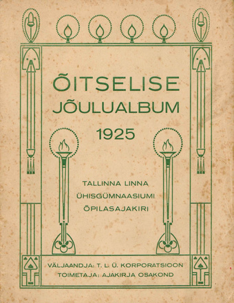 Õitseline : Tallinna Linna Ühisgümnaasiumi õpilasajakiri ; 3 1925-12