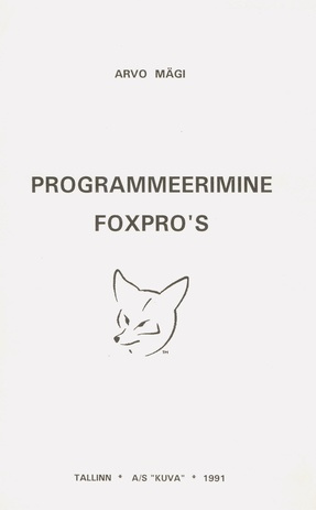 Programmeerimine FoxPro's 