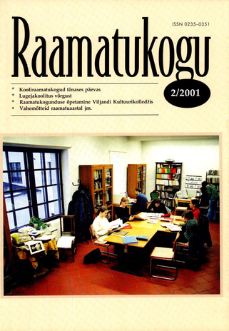 Raamatukogu ; 2 2001