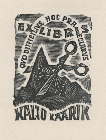 Ex libris Kaljo Käärik 
