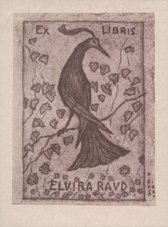 Ex libris Elvira Raud 