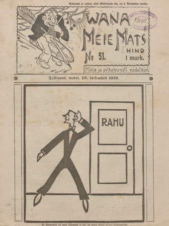 Vana Meie Mats : nalja- ja pilkekunsti nädalkiri ; 51 1919-12-19