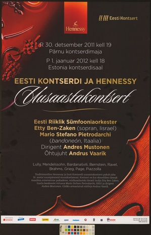 Eesti Kontserdi ja Hennessy uusaastakontsert