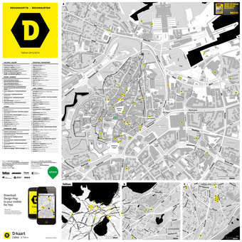 Tallinn D : designkartta = designkartan 